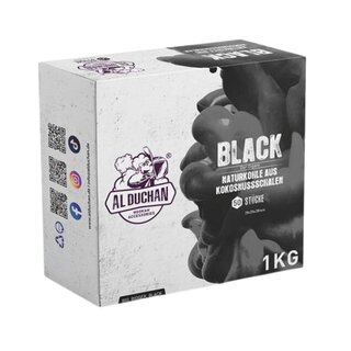 Al Duchan Shisha Naturkohle Black 28er 1 KG kaufen