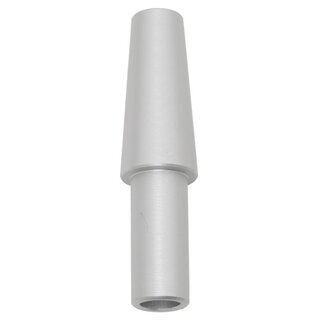 Schlauchanschluss - Schlauchendstck fr Silikonschlauch - Silber Matt kaufen
