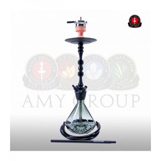 AMY DELUXE  Shisha Alu Diamond 063 - black powder black kaufen