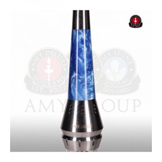 Amy Deluxe Shisha Galactic Steel S 1200 - Transparent - RS Skyblue kaufen