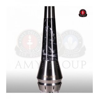 Amy Deluxe Shisha Galactic Steel S 1200 - Transparent - RS Black kaufen