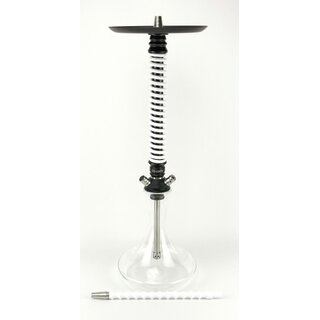 Mamay Customs Shisha Coilover  - Clear - Black White kaufen