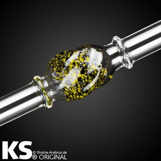 KS Glas Stickliner - Minea - Schwarz / Gelb 45cm kaufen