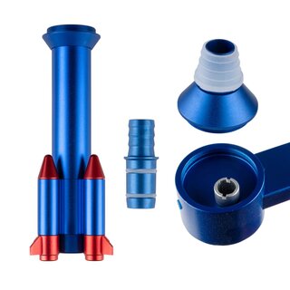 Smokah Alu Shisha Rocket - Blue kaufen