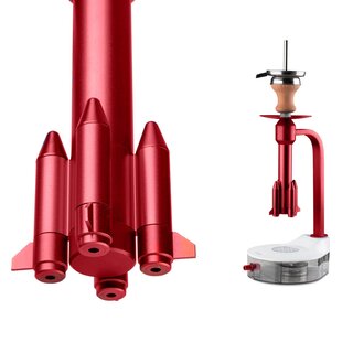 Smokah Alu Shisha Rocket - Red kaufen