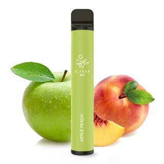 Elf Bar 600 - Einweg E-Shisha - Apple Peach - Nikotinfrei kaufen