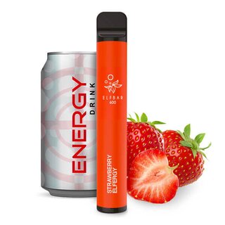 Elf Bar 600 - Einweg E-Shisha - Strawberry Elfergy - Nikotinfrei kaufen