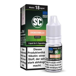 SC Liquid - Erdbeermilch - 10 ml / 18mg kaufen