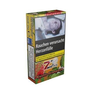7Days Tabak Platin - Exotic Granpaya 25g kaufen