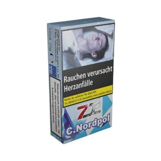 7Days Tabak Platin - Cold Nordpol 25g kaufen