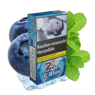 7Days Tabak Platin - Cold Blue 25g kaufen