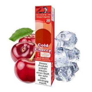 7Days Vape - Cold Cherry Einweg E-Shisha kaufen