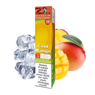7Days Vape - Cold Mango Einweg E-Shisha kaufen