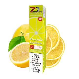 7Days Vape - Florida Lemon Einweg E-Shisha kaufen