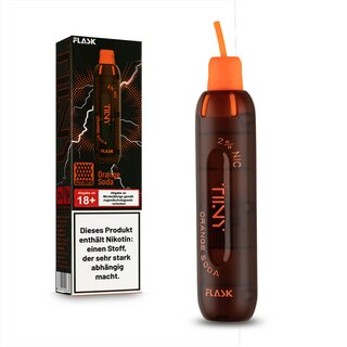 Flask TIINY Vape 600 - Einweg E-Shisha - Orange Soda kaufen