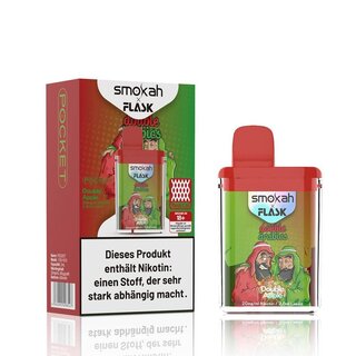 Smokah x Flask Pocket Vape 600 - Einweg E-Shisha - Double Arabics kaufen