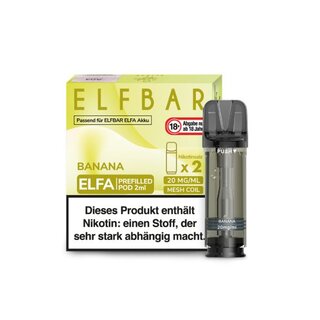 ELFA Elf Bar - Prefilled Pod - Banana - 2 Stck kaufen