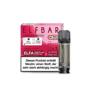ELFA Elf Bar - Prefilled Pod - Cherry Candy - 2 Stck kaufen