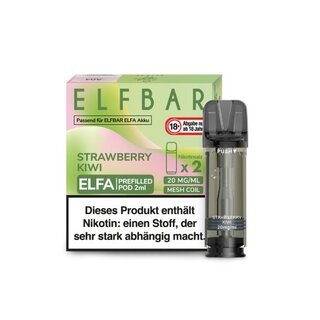 ELFA Elf Bar - Prefilled Pod - Strawberry Kiwi - 2 Stck kaufen