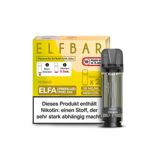 ELFA Elf Bar - Prefilled Pod - Mango - 2 Stck kaufen